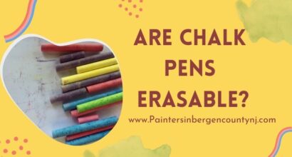 Are Chalk Pens Erasable?