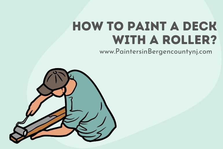 how to paint a deck with a roller