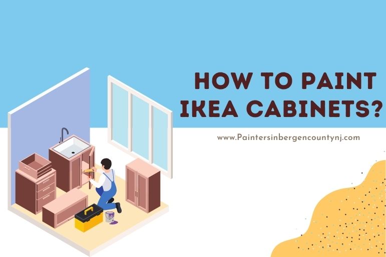 how to paint ikea cabinets