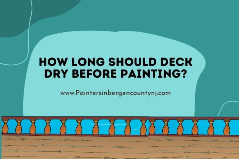 How Long Should Deck Dry Before Painting or Staining? Painters In