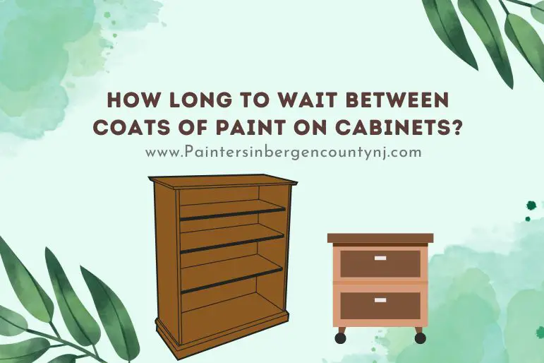 how long to wait between coats of paint on cabinets