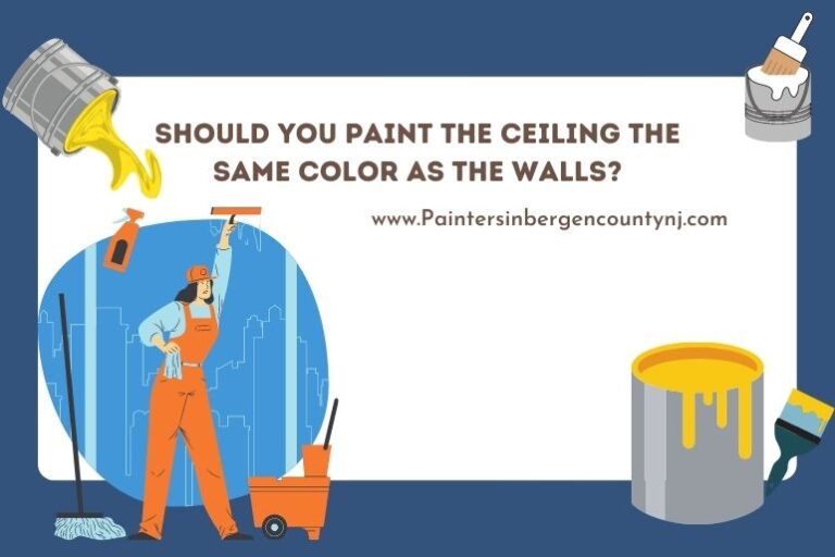 Should You Paint The Ceiling The Same Color As The Walls? Painters In
