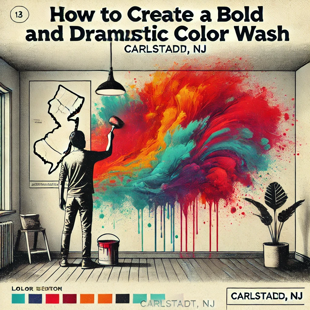 How To Create A Bold And Dramatic Color Wash In Carlstadt NJ