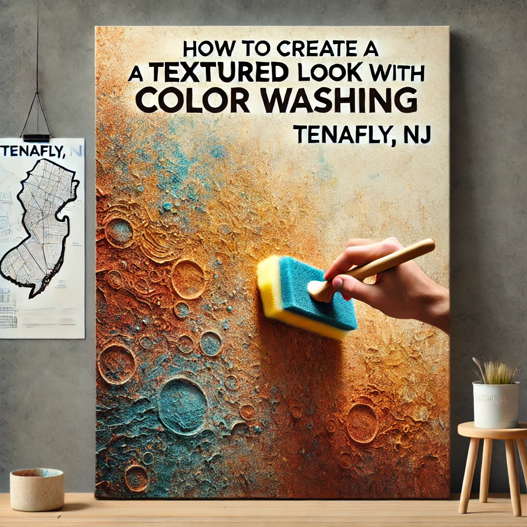 How To Create A Textured Look With Color Washing In Tenafly NJ