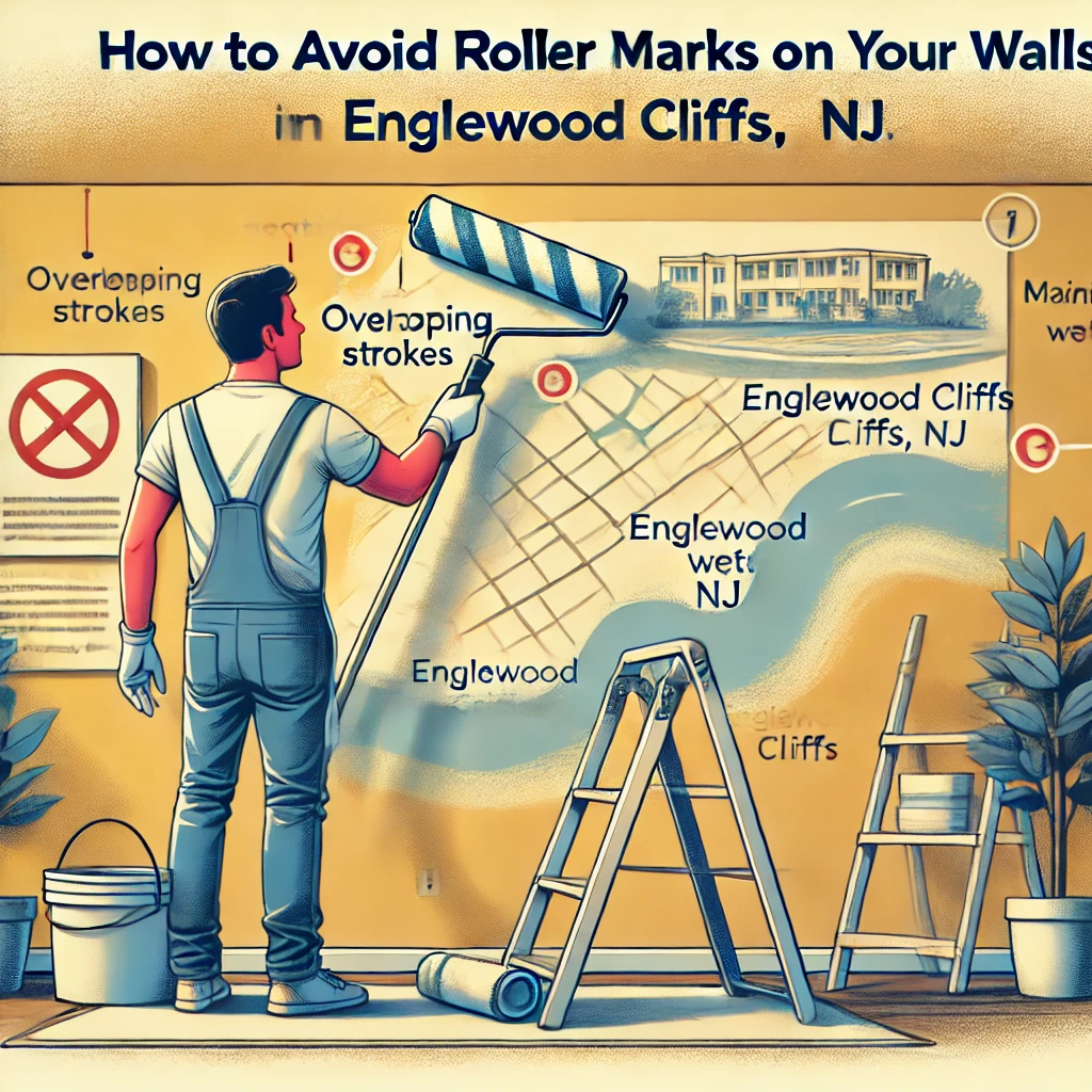 How to Avoid Roller Marks on Your Walls in Englewood Cliffs, NJ