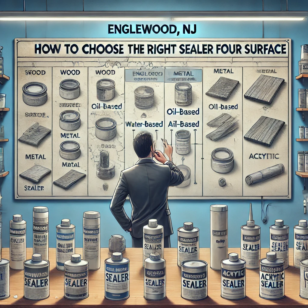 How to Choose the Right Sealer for Your Surface in Englewood, NJ