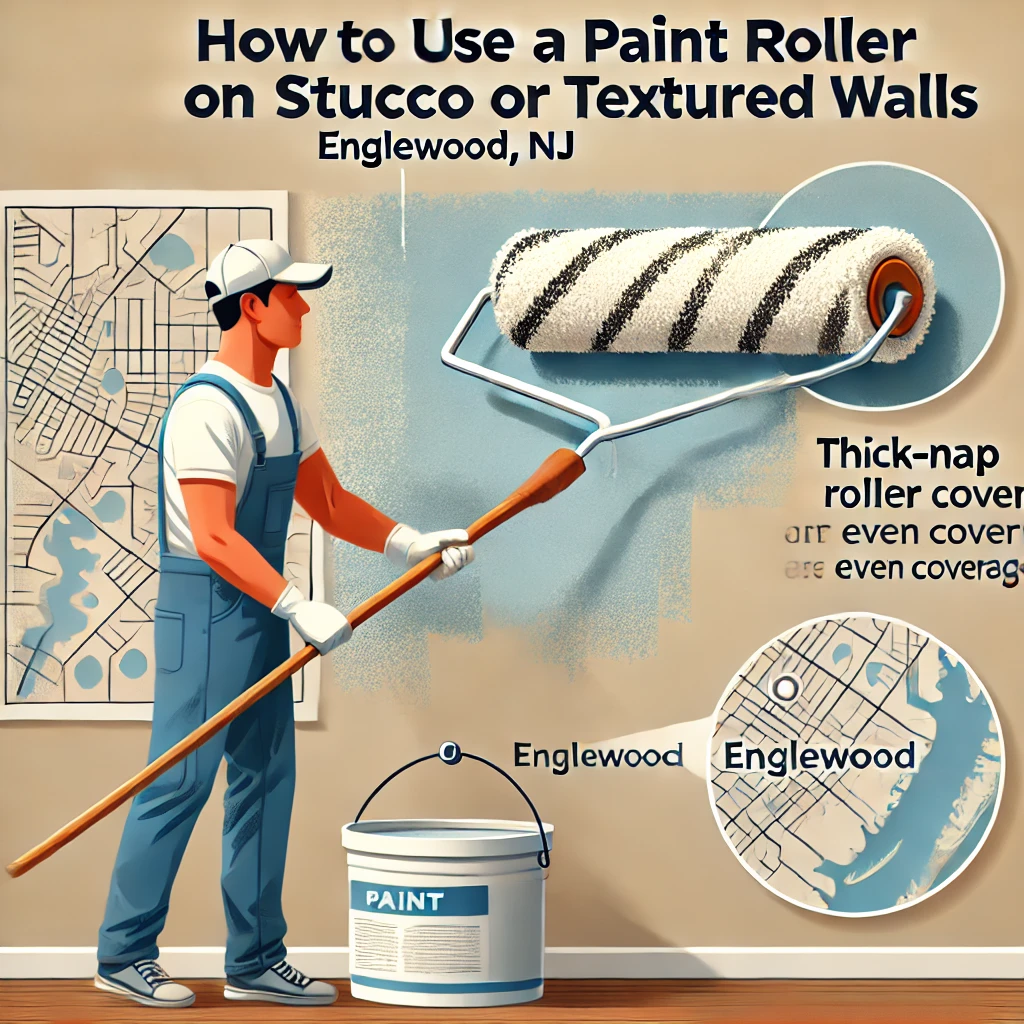 How to Use a Paint Roller on Stucco or Textured Walls in Englewood, NJ