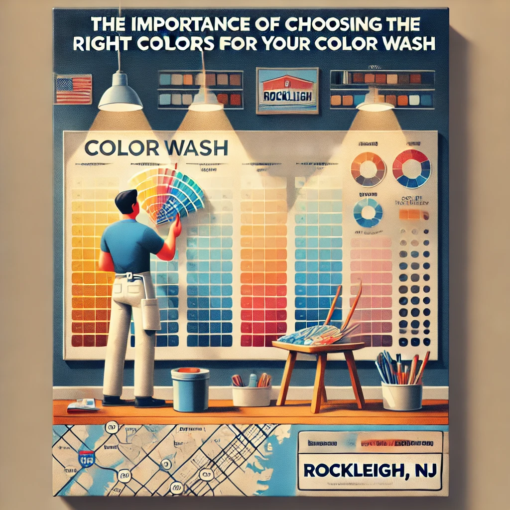 The Importance Of Choosing The Right Colors For Your Color Wash In Rockleigh NJ