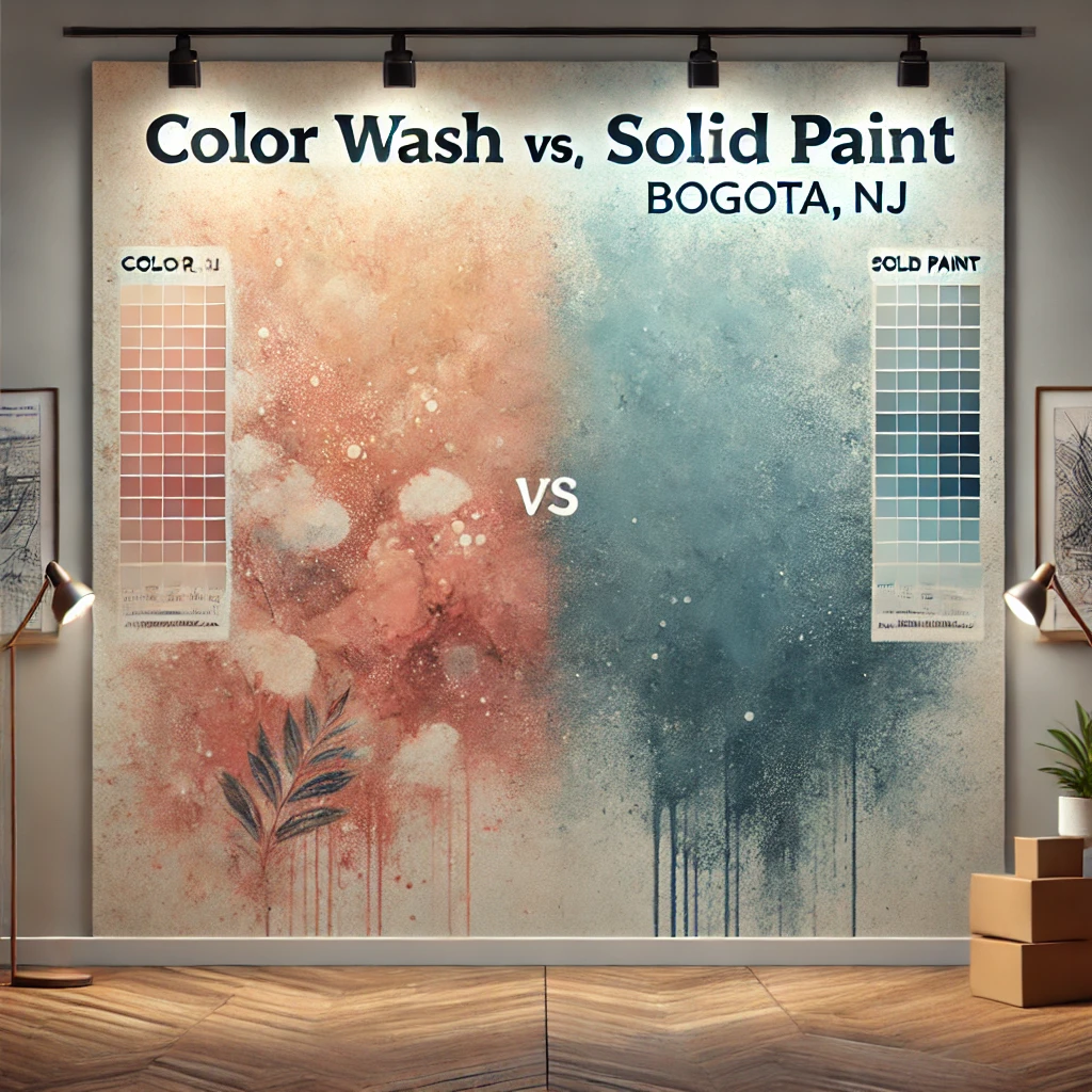 The Pros And Cons Of Using A Color Wash Vs Solid Paint In Bogota NJ